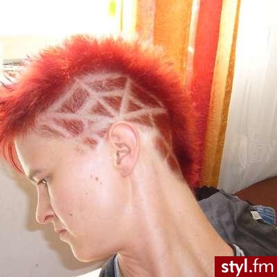 Punk Rock Alternatywne Średnie Fryzury