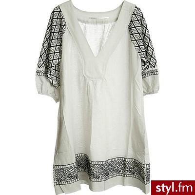 -55% Veleria embroidery dress ash - Custommade - Polyvore. Pobrano ze strony: http://www.polyvore.com/55_veleria_embroidery_dress_ash/thing?id=13047116 - Pozostałe Ciuchy Moda