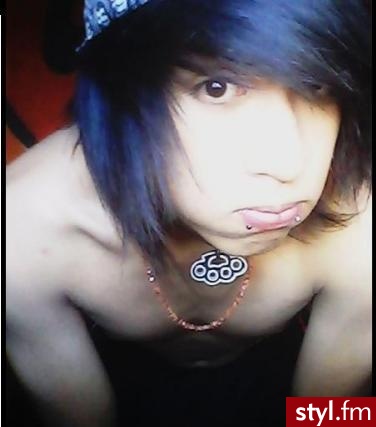EMO Alternatywne Średnie Fryzury
