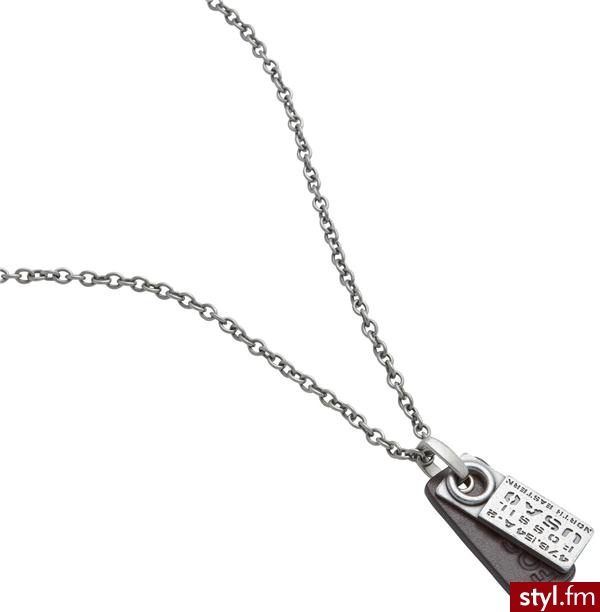 BIŻUTERIA MĘSKA FOSSIL - NASzYJNIK JF87046040 - Naszyjniki Biżuteria Moda