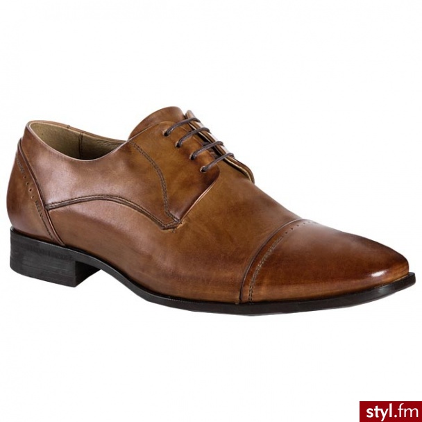 Gino Rossi PÓŁBUTY MPC773 3V00 526 2500 BRĄZOWY - Półbuty Buty Moda