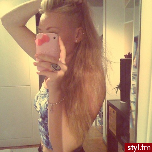 Blond Rozpuszczone Proste Na co dzień Długie Fryzury