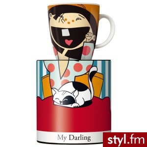 Ritzenhoff My Darling by Fleckenstein Kubek porcelanowy 0,3l 1510118 - Pozostałe Biżuteria Moda