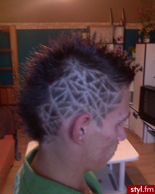 Punk Rock Alternatywne Średnie Fryzury