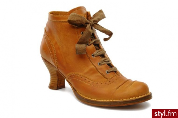 Neosens PÓŁBUTY I BOTKI ROCOCO 754 BY NEOSENS (Brązowy) - Botki Buty Moda
