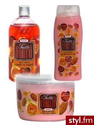 Kosmetyki z serii Tutti Frutti firmy Farmona. Nawilżają, odżywiają, pozostawiają skórę naprawdę delikatną. A przy tym jak pachną! :) Zapach naprawdę długo się utrzymuje. Sama stosuję krem do ciała tej firmy i po prostu nie mogę się nadziwić, ile godzin po - Misz-masz