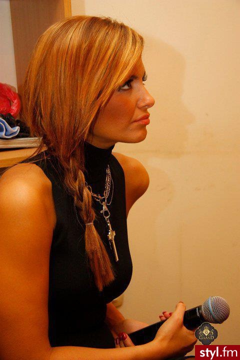 Blond Warkocze Proste Na co dzień Średnie Fryzury