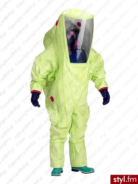 DUPONT KOMBINEzON OCHRONNY(TYCH-TK-Y_XL) - Pozostałe Spodnie Moda