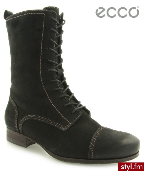 Ecco BOTKI LEMOORE BLACK - Botki Buty Moda