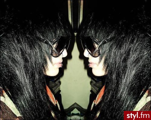 EMO Alternatywne Średnie Fryzury