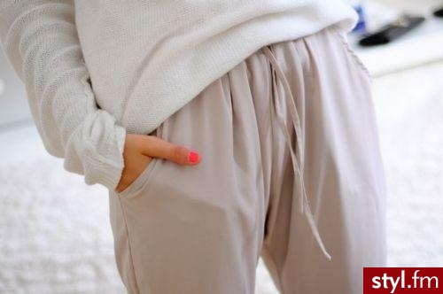 Dresowe Spodnie Moda