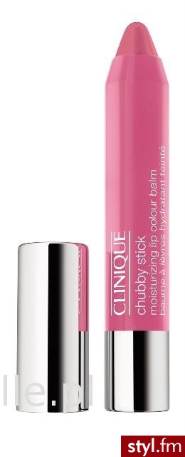 Clinique Chubby Stick Moisturizing Lip Tint Wild Cherry Błyszczyk do ust w kredce 2 g - Dzienne Makijaże