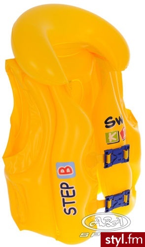 Spokey Jilong Kamizelka Kapok Fun Jilong Zółty 84920 - Sportowe Buty Moda
