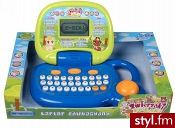Artyk Laptop Zwierzaki Figlaki, Zabawka Edukacyjna - Dziecko