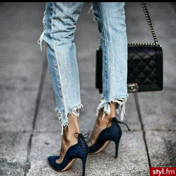 Jeansy Spodnie Moda