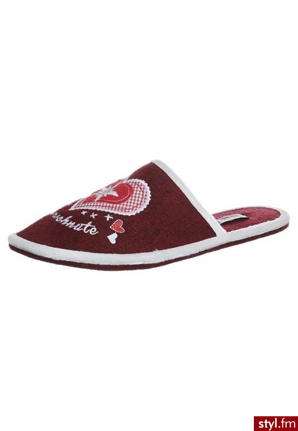Adelheid zUCKERSCHNUTE Kapcie czerwony (11231833420) - Pozostałe Buty Moda