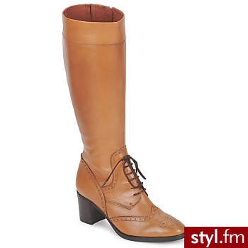 Lottusse BUTY ARCHOL CAMEL - Kozaki Buty Moda
