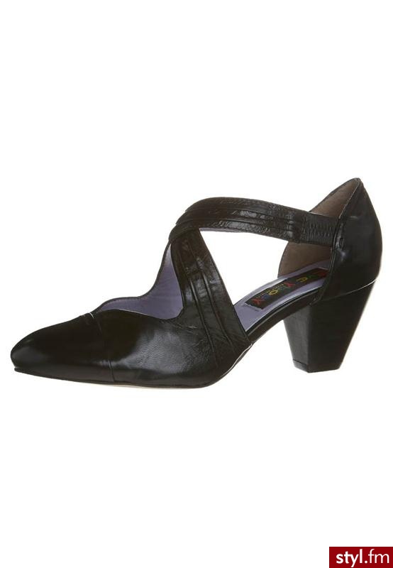 Everybody Czółenka czarny - Czółenka Buty Moda