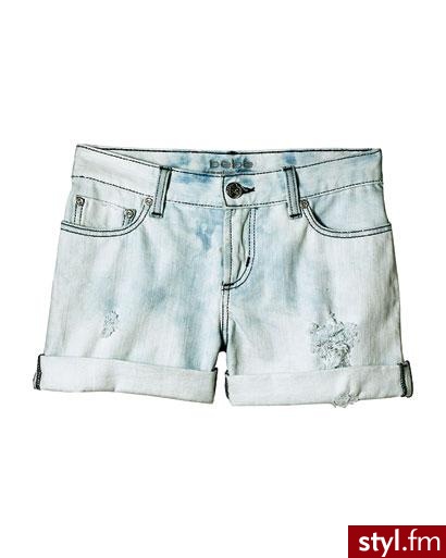 Jeansowe szorty firmy Bebe - 89$ - Pozostałe Ciuchy Moda