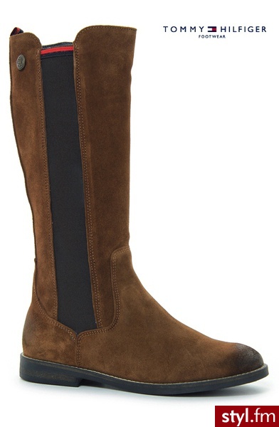 Tommy Hilfiger MEIZ 4A COGNAC - Kozaki Buty Moda