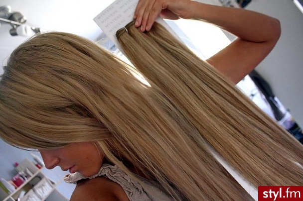 Blond Rozpuszczone Proste Na co dzień Długie Fryzury