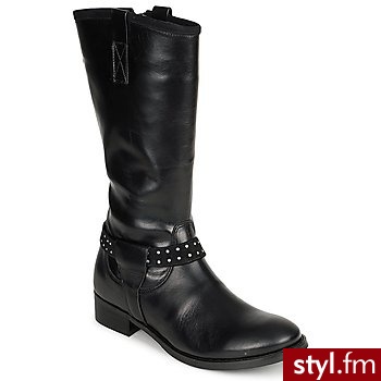 Jopper Buty Dziecko  Arniki Black - Kozaki Buty Moda