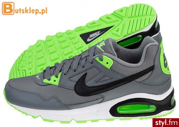 Buty Nike Air Max Skyline Eu (343902-005) Sportowe Odcienie szarości i srebra - Sportowe Buty Moda