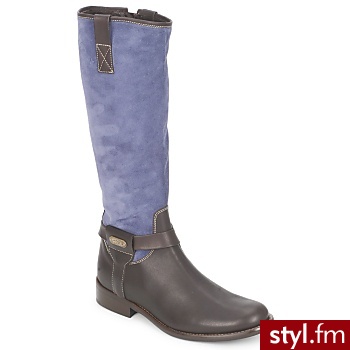 Hip Buty Dziecko Tripo Brown / Blue - Kozaki Buty Moda