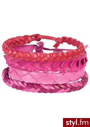 Bronsoletka z kolorowych rzemyków - 12.50$ - Który kolor się Wam najbardziej podoba ? - Pozostałe Dodatki Moda