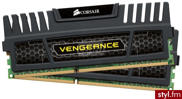 CORSAIR PC Vengeance Performance 2 x 4 GB DDR3-1600 - PC3-12800 - CL8 (CMZ8GX3M2A1600C8) - Bransoletki Biżuteria Moda