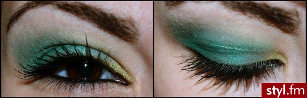 Green smokey for brown eyes... If you like it, comment! Thanx - Wieczorowe Makijaże