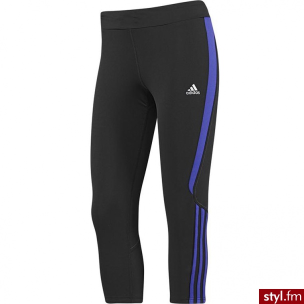 Adidas spodnie do biegania damskie RESPONSE 3/4 TIGHT (G75293) - Szorty Spodnie Moda