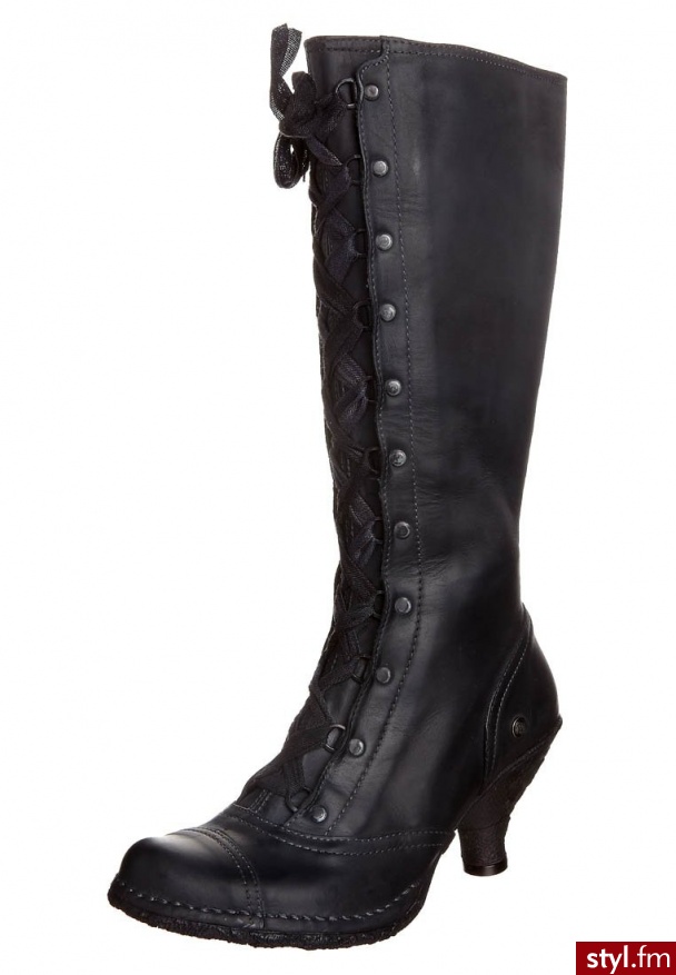 Neosens CROATINA Kozaki  czarny - Kozaki Buty Moda