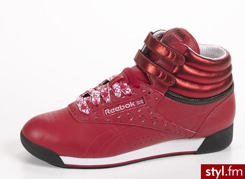 Reebok Freestyle Hi w serduszkowej wersji ;). Cena: 349 zł, dostępne na Allegro :) - Pozostałe Buty Moda