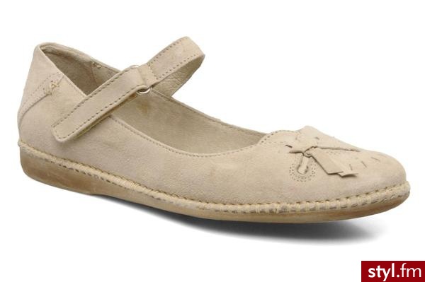 Khrio BALERINKI TINEA BY KHRIO (Beżowy) - Balerinki Buty Moda