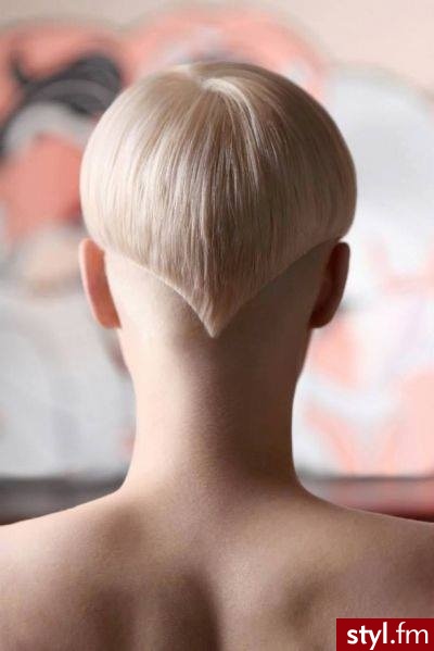 Blond Rozpuszczone Proste z grzywką Na co dzień Krótkie Fryzury