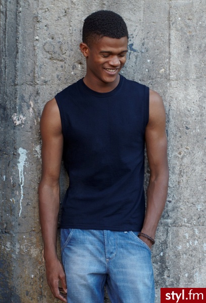 Fruit Of The Loom Męski T-shirt Tank Top - Sportowe Buty Moda