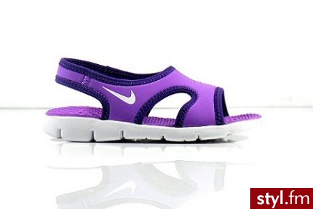 Nike sandały Sunray 9 (TD) violet - Sandały Buty Moda