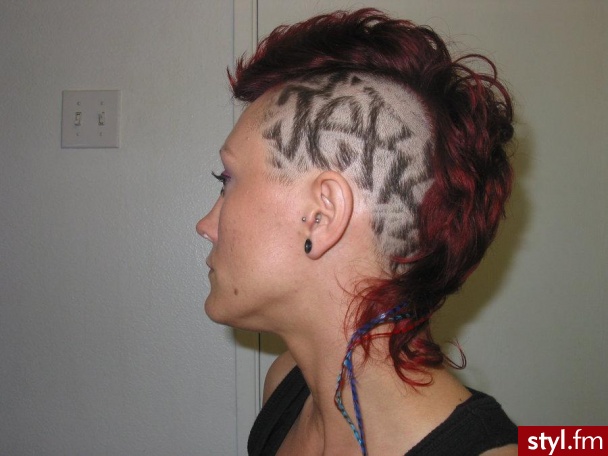 Punk Rock Alternatywne Średnie Fryzury