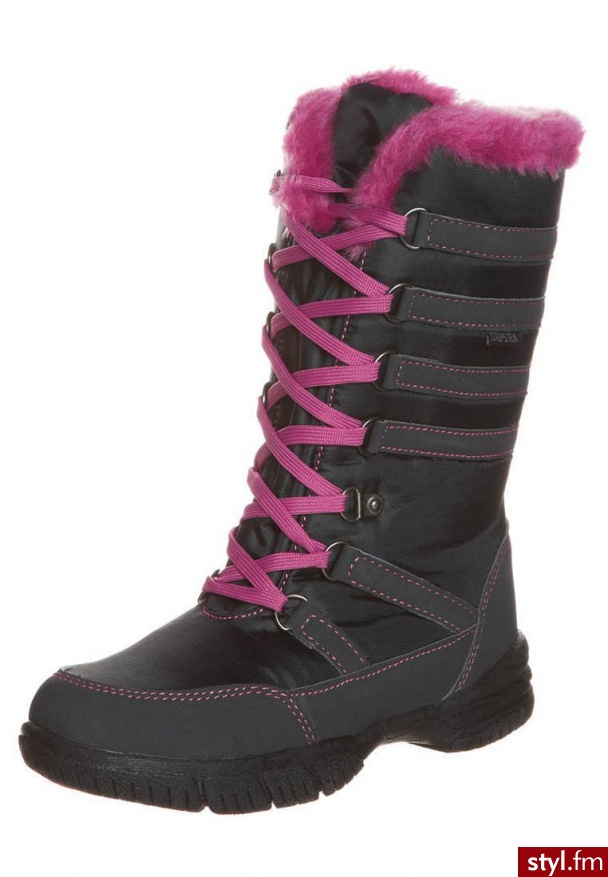 STUPS Śniegowce niebieski (467 149) - Pozostałe Buty Moda