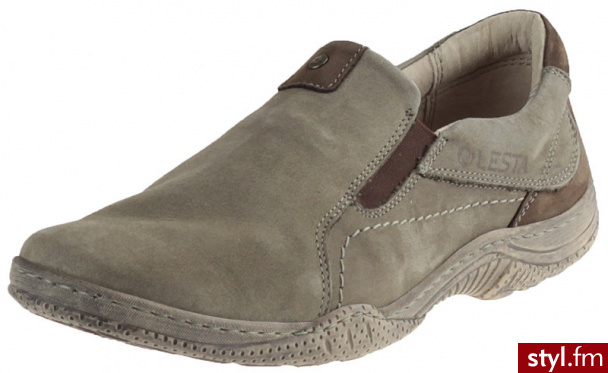 Lesta Półbuty 3896 Beżowe (Beżowy) - Półbuty Buty Moda