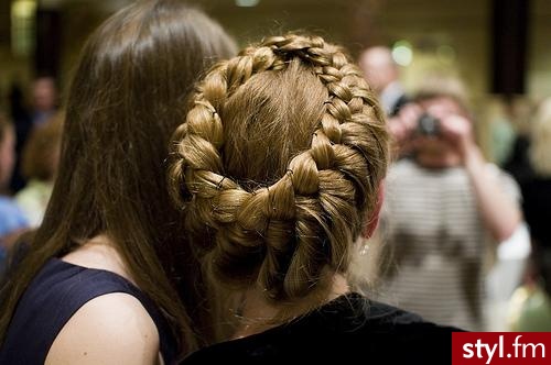 Brązowe Warkocze Proste Na co dzień Długie Fryzury