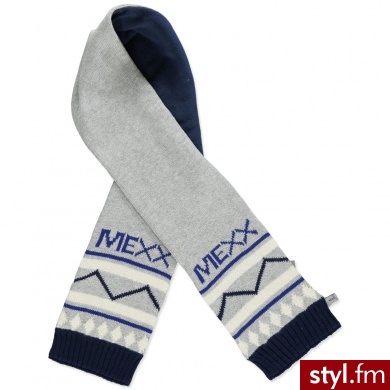 Mexx Boys Szal sky grey - Nakrycia głowy Dodatki Moda