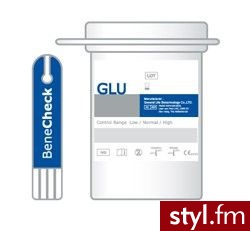 BeneCheck Paski do pomiaru glukozy 50 sztuk - Paski Dodatki Moda