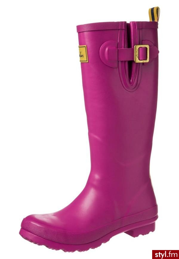 Joules FIELD Kalosze różowy (Field Welly) - Kalosze Buty Moda