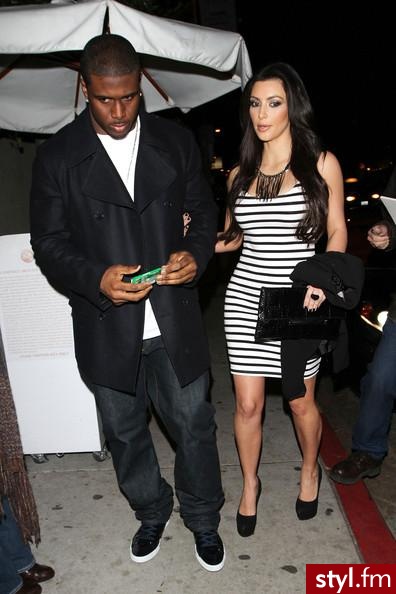Kim Kardashian and Reggie Bush - Moda uliczna Inne Moda