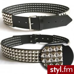 Pasek z ćwiekami - Pozostałe Dodatki Moda