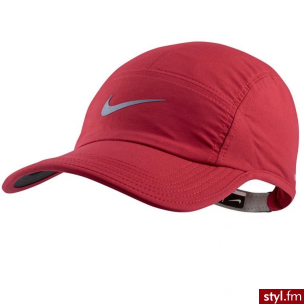 Nike czapka do biegania RUNNING CAP (546004-661) - Nakrycia głowy Dodatki Moda