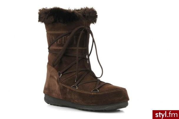 Moon Boot PÓŁBUTY I BOTKI BUTTER MID BY MOON BOOT (Brązowy) - Botki Buty Moda