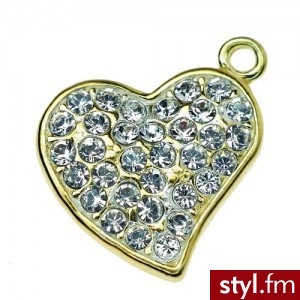 H-S-CHARM 99 srebro 925 pozłacane - Wisiorki Biżuteria Moda